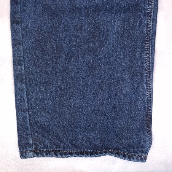 Mens Redhead Flannel Lined Dark Wash Jeans Sz 44x30 - Picture 4 of 7